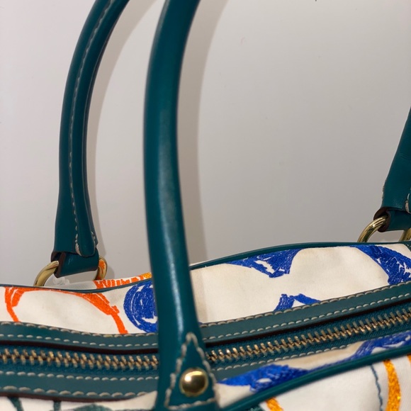 COPY - AUTHENTIC COACH Scribble Colorful Multicolored Bag - Picture 8 of 13